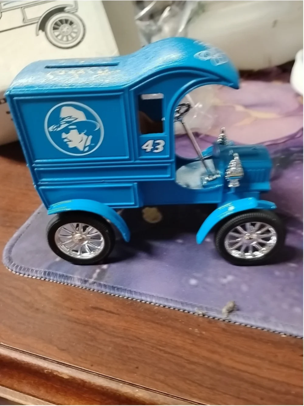 ERTL autographed box